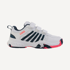 K-Swiss Court Express 2 Strap Kids' Tennis Shoes