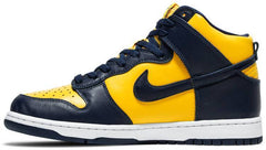 Nike Mens Dunk High SP Sneakers - 'Michigan' 2020