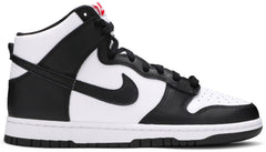 Nike Womens Dunk High Sneakers - 'Black White'