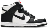 Nike Grade School Womens Dunk High Sneakers - 'Black White'