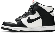 Nike Grade School Womens Dunk High Sneakers - 'Black White'