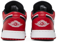 Nike Grade School Womens Air Jordan 1 Low Sneakers - 'Bred'