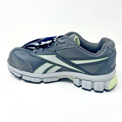Reebok Work Turnover Grey Green Oxford Womens Composite Toe Sneakers RB442