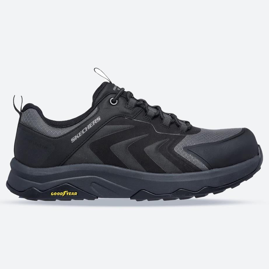 Men's Wide Fit Skechers 200255EC Work Safety Speed Flex Trekker Trainers