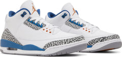 Nike Mens Air Jordan 3 Retro Sneakers - 'Washington Wizards'
