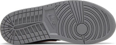 Nike Womens Air Jordan 1 Low SE Sneakers - 'Split - Gym Red Cement Grey'