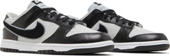 Nike Mens Dunk Low Sneakers - 'Chenille Swoosh - Grey Fog'