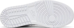 Nike Womens Air Jordan 1 Low Sneakers - 'Triple White' 2022