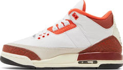 Nike Grade School Womens Air Jordan 3 Retro Sneakers - 'Mars Stone'