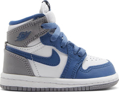 Nike Toddlers Air Jordan 1 Retro High OG Sneakers - 'True Blue'