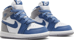 Nike Toddlers Air Jordan 1 Retro High OG Sneakers - 'True Blue'