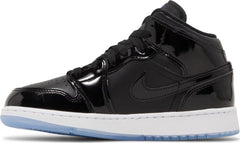 Nike Grade School Womens Air Jordan 1 Mid SE Sneakers - 'Space Jam'