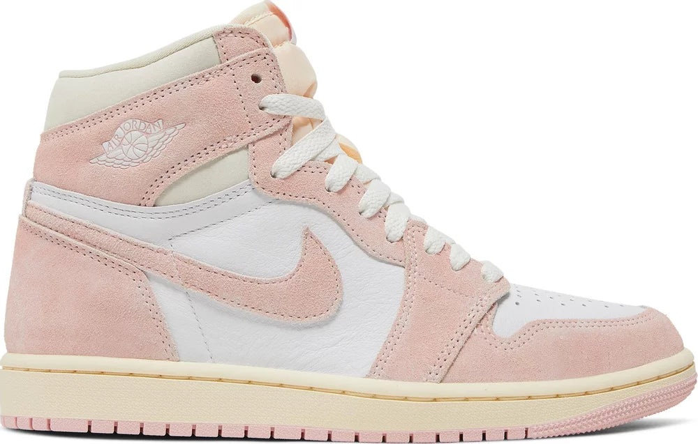 Nike Womens Air Jordan 1 Retro High OG Sneakers - 'Washed Pink'