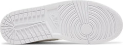 Nike Mens Air Jordan 1 Mid SE Craft Sneakers - 'Inside Out - White Sail'