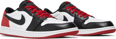 Nike Mens Air Jordan 1 Retro Low OG Sneakers - 'Black Toe'