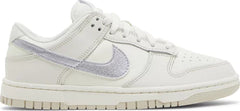 Nike Womens Dunk Low Sneakers - 'Sail Oxygen Purple'