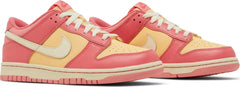 Nike Grade School Womens Dunk Low Sneakers - 'Strawberry Peach'