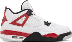 Nike Grade School Womens Air Jordan 4 Retro Sneakers - 'Red Cement'