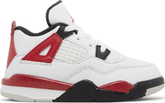 Nike Toddlers Air Jordan 4 Retro Sneakers - 'Red Cement'