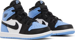 Nike Toddlers Air Jordan 1 Retro High OG Sneakers - 'UNC Toe'