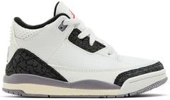 Nike Toddlers Air Jordan 3 Retro Sneakers - 'Cement Grey'