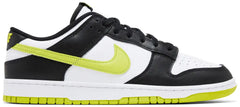 Nike Mens Dunk Low Sneakers - 'Black Bright Cactus'