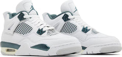 Nike Grade School Womens Air Jordan 4 Retro Sneakers - 'Oxidized Green'