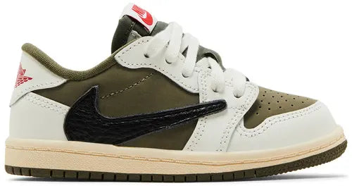 Travis Scott x Air Jordan 1 Retro Low OG SP TD 'Reverse Olive / Medium Olive'