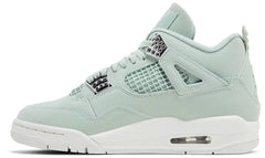 Nike Womens Air Jordan 4 Retro Sneakers - 'Abundance / Seafoam'