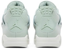 Nike Womens Air Jordan 4 Retro Sneakers - 'Abundance / Seafoam'