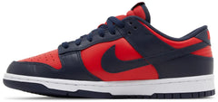 Nike Mens Dunk Low Sneakers - 'Red Obsidian Blue Co.Jp'