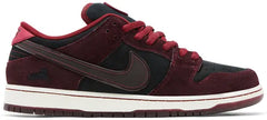Nike Mens RIOT Skateshop x Dunk Low Pro SB QS 'Mahogany Dark Beetroot'