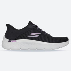 Women's Wide Fit Skechers 125516 Slip-ins Go Walk Flex Carla Trainers