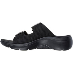 Women's Wide Fit Skechers Go Walk Arch Fit 2.0 Destined Sandals