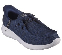 Men's Wide Fit Skechers 216283 Slip-ins Go Walk Max Free Hands Trainers