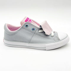 Converse CTAS Maddie Slip Wolf Grey Pink White Kids Casual Shoes 665988F