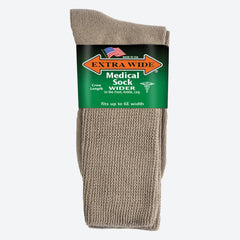 Womens Extra Wide 4850 Medical Crew Socks