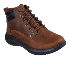 Men's Relaxed Fit Skechers 205175 Parson Ederic Boots - Brown