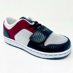 Creative Recreation Cesario Lo Silver Black Burgundy Youth Kids Sneakers