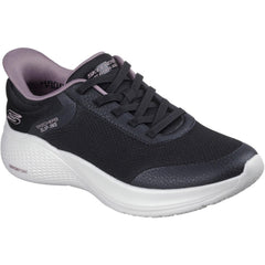 Women's Wide Fit Skechers 117555 Slip-ins Bobs Sport Infinity Vapor Glow Trainers