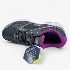 Skechers Go Run Consistent 2.0 Dynamic Energy Charcoal Purple Womens Sneaker