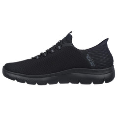 Men's Wide Fit Skechers Slip-ins 232457 High Range Summits Trainers -  Black