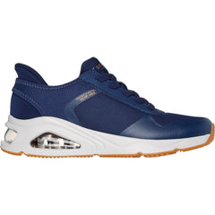Women's Wide Fit Skechers 177116 Slip-ins Tres Air Uno Easy Steppers Trainers