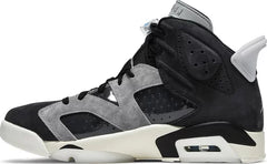 Nike Womens Air Jordan 6 Retro Sneakers - 'Tech Chrome'