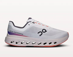 Men's Wide Fit On Cloudsurfer Next Wide Training Shoes - White/Flame