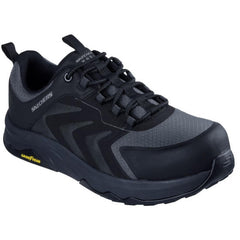 Men's Wide Fit Skechers 200255EC Work Safety Speed Flex Trekker Trainers