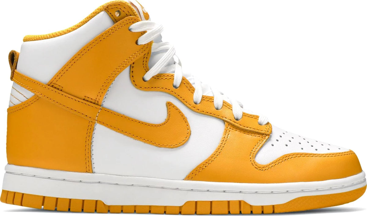 Nike Womens Dunk High Sneakers - 'Dark Sulfur'