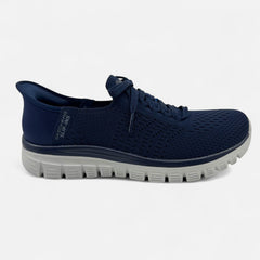 Skechers Graceful First Blush Navy Womens Casual Slip Ins Sneaker