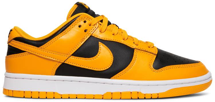 Nike Mens Dunk Low Sneakers - 'Goldenrod'