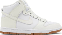 Nike Womens Dunk High Sneakers - 'Sail Gum'
